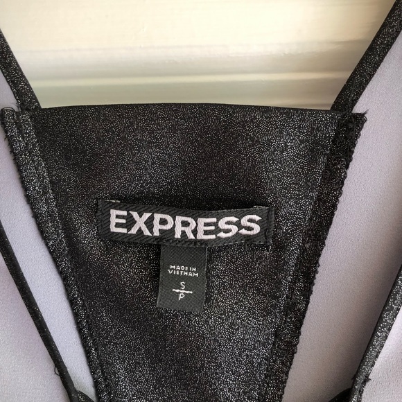 Express sleeveless Grey blouse - Picture 2 of 2